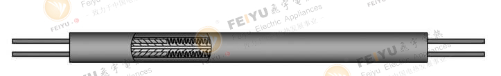 扁形加熱管結構圖02,盜用必究!